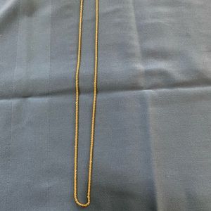 14 KT Twisted designer link chain, Italy 4.9g, 20”